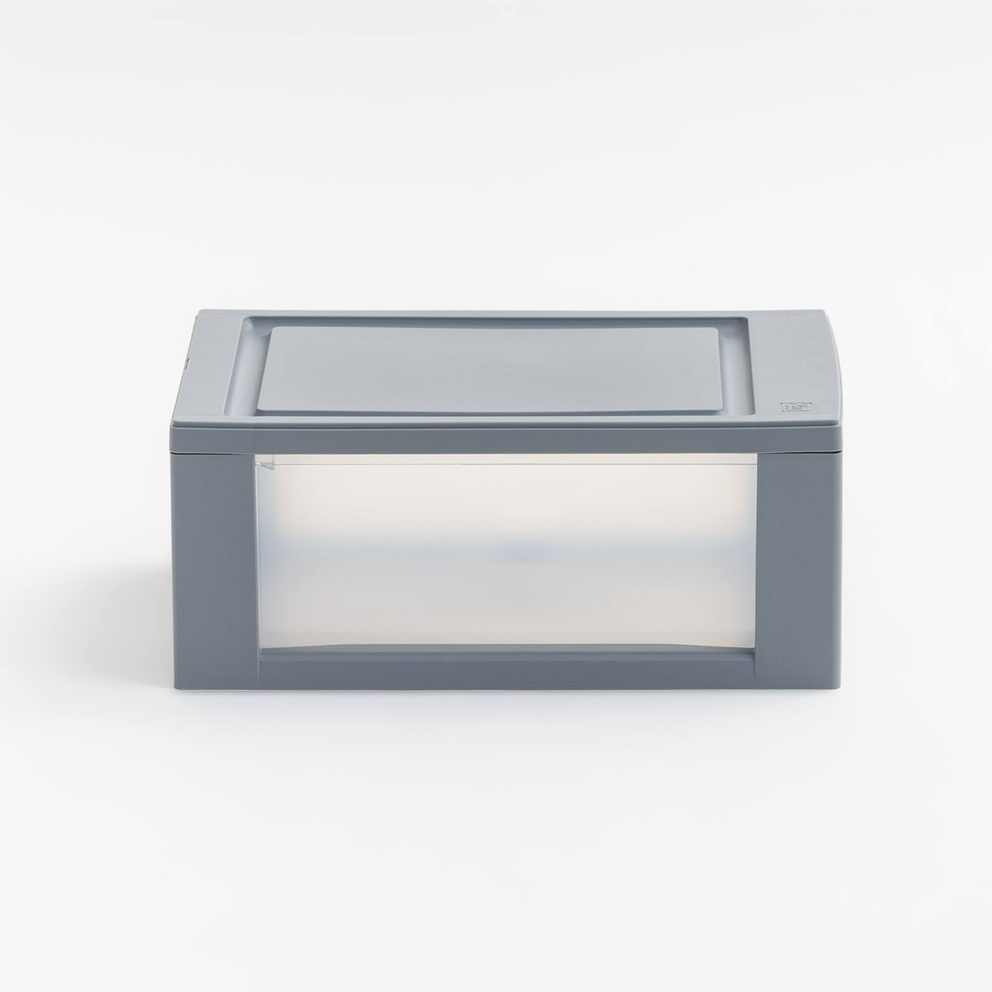 Iris® Gray Small Stacking Drawer, 5 Pack